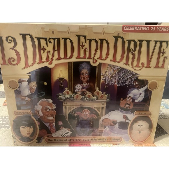 Winning Moves Other - 13 Dead‎ End Drive Board Game Sealed 25th Year Edition New